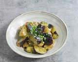 鶏もも肉となすの甘酢あんがらめ作り方7写真