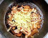 豚こま肉と長ネギにナスの韓国風味噌炒め作り方5写真