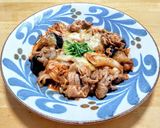 豚こま肉と長ネギにナスの韓国風味噌炒め作り方6写真