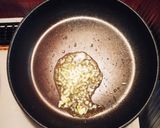 青菜とベーコンのトマトクリームパスタ作り方1写真