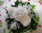 さっぱり☆ほうれん草の みぞれ和え作り方1写真