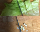 簡単！エビとレタスのチャーハン♪作り方1写真