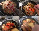 簡単！大豆ミートでキーマカレーパスタ♪作り方4写真