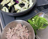 簡単☆豚肉となすとオクラの炒めもの作り方3写真
