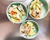 根菜チクワトマトクリーム味オムレツ風作り方9写真