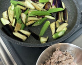 簡単☆豚肉となすとオクラの炒めもの作り方4写真
