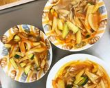 根菜チクワトマトクリーム味オムレツ風作り方17写真