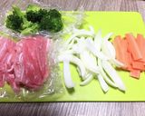 #豚バラ肉の中華風炒め作り方1写真