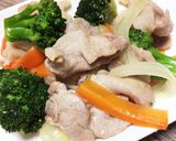 #豚バラ肉の中華風炒め作り方7写真