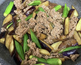 簡単☆豚肉となすとオクラの炒めもの作り方7写真