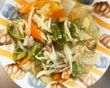 全てレンジもやし入り照り焼き甘酢酢豚作り方14写真