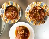 スタミナダレ炒め味豚こま大根青椒肉絲風作り方4写真