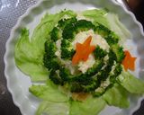 クリスマス2008☆ポテトサラダツリー作り方8写真
