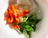 レンジもやしブロッコリー生姜焼味野菜炒め作り方10写真