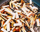 さつまいも入りひじきの煮物作り方6写真