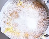 キャベツと厚切りベーコンのスープパスタ作り方2写真
