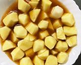 全てレンジじゃがいものにんにく甘露煮風作り方4写真