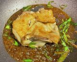 鶏モモ肉のこってり甘辛照焼き作り方4写真