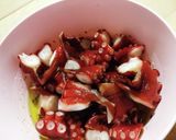 おうちのフレンチ★タコカルパッチョ★作り方1写真