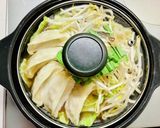 もつ鍋風♡冷凍餃子一人鍋♡作り方9写真