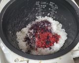 お弁当用【ペロっと食べれる】梅おにぎり♪作り方3写真
