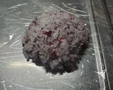 お弁当用【ペロっと食べれる】梅おにぎり♪作り方5写真