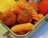 簡単お弁当おかず☆ミートボールパスタ作り方8写真