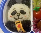 パンダ先輩　キャラ弁　呪術作り方6写真