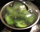 ジューシー蒸し焼きピーマン作り方4写真