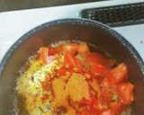 辛ラーメンアレンジ トマトミルク作り方3写真