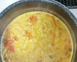 辛ラーメンアレンジ トマトミルク作り方4写真