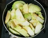 はやと瓜に夢中になる中華スープ作り方1写真
