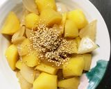 全てレンジじゃがいものにんにく甘露煮風作り方14写真