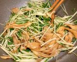 【家つま】舞茸と水菜のガリバタレモン醤油作り方4写真