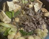 ストゥブ鍋ですき焼き作り方4写真