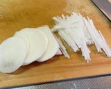 ホワイト＃Xマス帆立缶詰の#大根サラダ作り方2写真