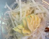 ホワイト＃Xマス帆立缶詰の#大根サラダ作り方4写真