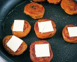 素材一品だけ・かぼちゃスイートチーズ焼き作り方3写真