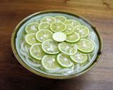 稲庭うどんでかぼすうどん作り方5写真
