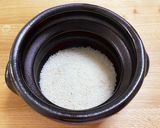 ご飯釜で炊くお米1合分の栗ごはん作り方1写真