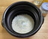 ご飯釜で炊くお米1合分の栗ごはん作り方2写真