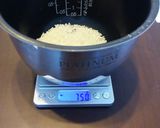 離乳食後期☆炊飯器でチキンライス☆作り方1写真