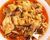 電気圧力鍋で作る鶏とシメジのトマト煮作り方4写真