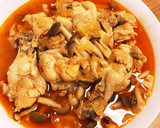 電気圧力鍋で作る鶏とシメジのトマト煮作り方4写真