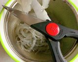 青梗菜とハムのあっさり炒め作り方5写真