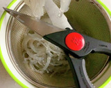 青梗菜とハムのあっさり炒め作り方5写真