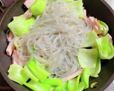 青梗菜とハムのあっさり炒め作り方7写真