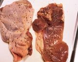 鶏もものパリパリ素揚げ梅酢ソース掛け作り方1写真