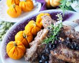 77℃ ハロウィン★豚リブとマッシュ南瓜作り方44写真