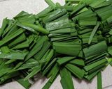 韓国海苔入りのニラチヂミ作り方1写真
